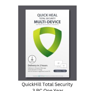 QuickHill Total Security 3 PC One Year